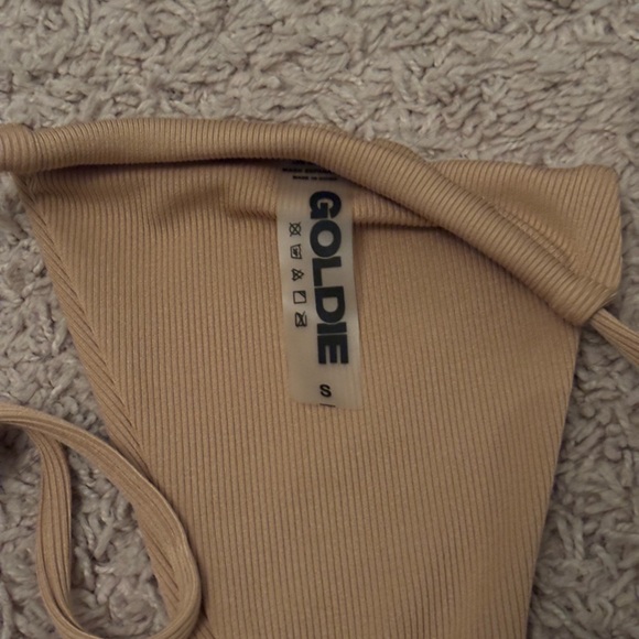 Goldie Tan Ribbed Bikini Set - Picture 6 of 8